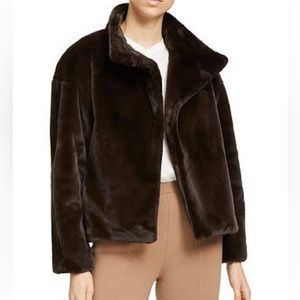 Theory Faux Fur Jacket